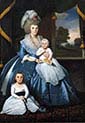 Mrs Benjamin Tallmadge and Son Henry Floyd and Daughter Maria Jones